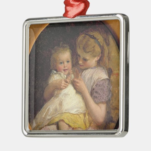 Pat-a-cake Metalen Ornament (Links)