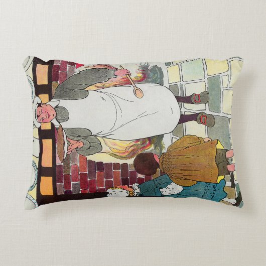 Pat-a-cake, pat-a-cake, man van Baker Accent Kussen (Voorkant)