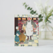 Pat-a-cake, pat-a-cake, man van Baker Briefkaart (Staand voorkant)