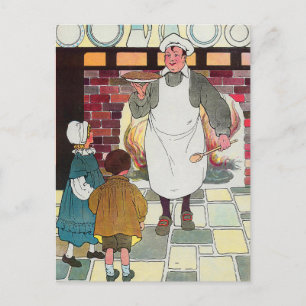 Pat-a-cake, pat-a-cake, man van Baker Briefkaart