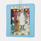 Pat-a-cake, pat-a-cake, man van Baker Keramisch Ornament (Links)