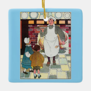 Pat-a-cake, pat-a-cake, man van Baker Keramisch Ornament