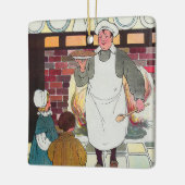 Pat-a-cake, pat-a-cake, man van Baker Keramisch Ornament (Links)