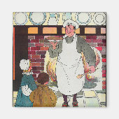 Pat-a-cake, pat-a-cake, man van Baker Magneet (Voorkant)