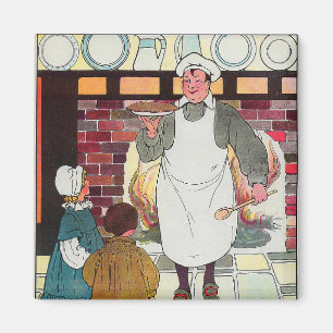 Pat-a-cake, pat-a-cake, man van Baker Magneet