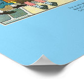 Pat-a-cake, pat-a-cake, man van Baker Poster (Hoek)