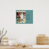 Pat-a-cake, pat-a-cake, man van Baker Poster (Keuken)