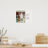 Pat-a-cake, pat-a-cake, man van Baker Poster (Keuken)