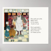 Pat-a-cake, pat-a-cake, man van Baker Poster (Voorkant)