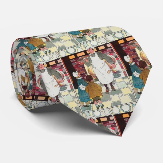 Pat-a-cake, pat-a-cake, man van Baker Stropdas (Opgerold)