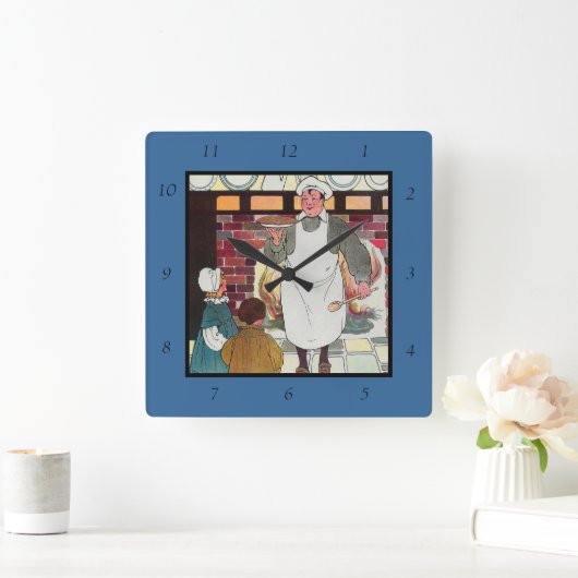Pat-a-cake, pat-a-cake, man van Baker Vierkante Klok (Huis)