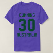 Pat Cummins 30 Australian Cricket Jersey 1 T-shirt (Design voorkant)