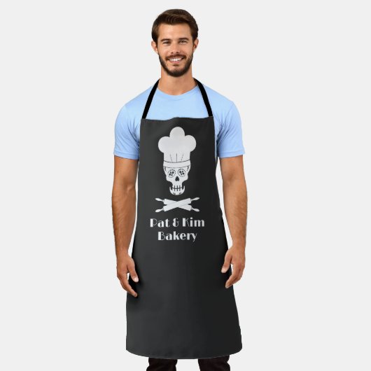 Pat en Kim Bakery Schort (Gedragen)