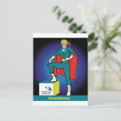 Pat Ferdinandi Briefkaart (Staand voorkant)
