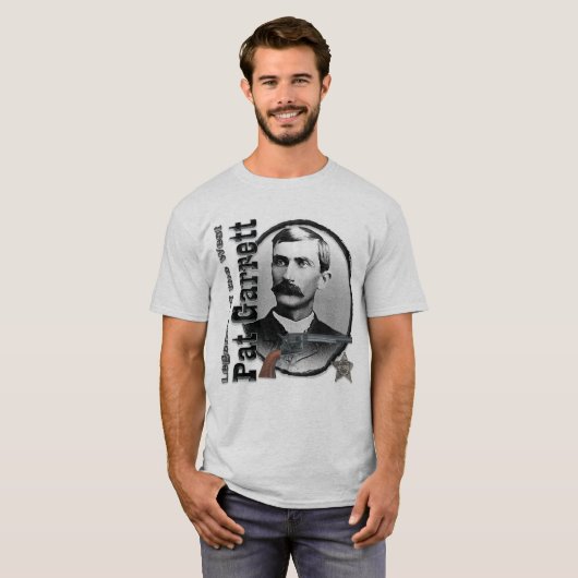 Pat Garrett Legendary Lawman Deluxe T shirt (Voorkant volledig)