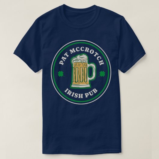 Pat McCrotch Irish Pub T-shirt (Design voorkant)