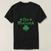 Pat McCrotch St Patricks Day Shamrocks T-shirt (Design voorkant)