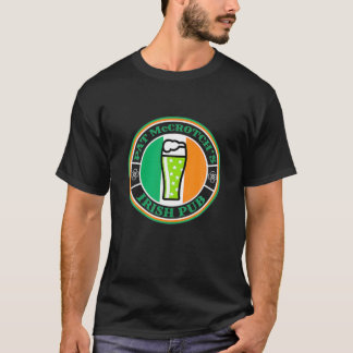 Pat Mccrotchs Ierse Pub Groene Bier St Patricks T-shirt