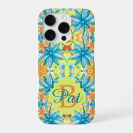 Pat Mosaic Business iPhone Hoesje iPhone 16 Pro Hoesje