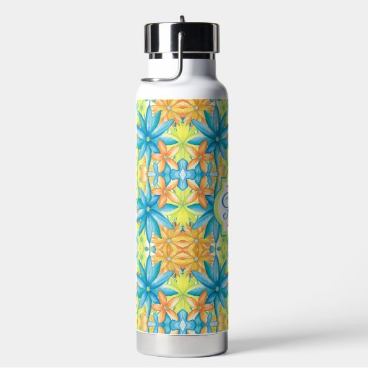 Pat Mosaic Business Water Bottle Waterfles (Rechts)