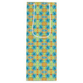 Pat Mosaic Gift Bag Wijn Cadeautas (Voorkant)