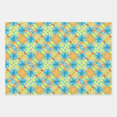 Pat Mosaic Gift Wrapping Sheet Set Inpakpapier Vel (Voorkant 2)