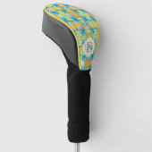 Pat Mosaic Golf Club Hoesje Golfheadcover (Schuin)