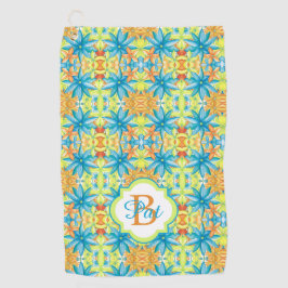 Pat Mosaic Golf Handdoek