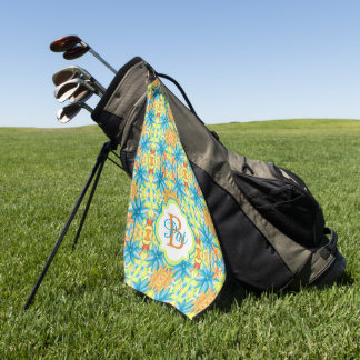 Pat Mosaic Golf Handdoek