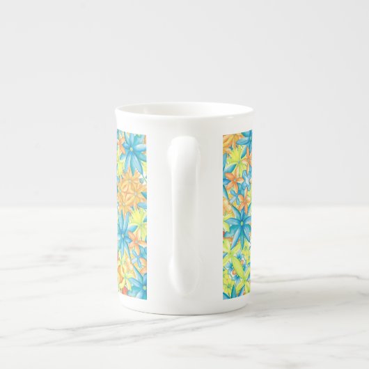 Pat Mosaic Mug Porselein Kop (Achterkant)