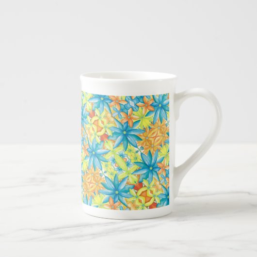 Pat Mosaic Mug Porselein Kop (Rechts)