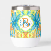 Pat Mosaic Wijn Tumbler (Voorkant)