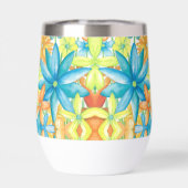Pat Mosaic Wijn Tumbler (Achterkant)