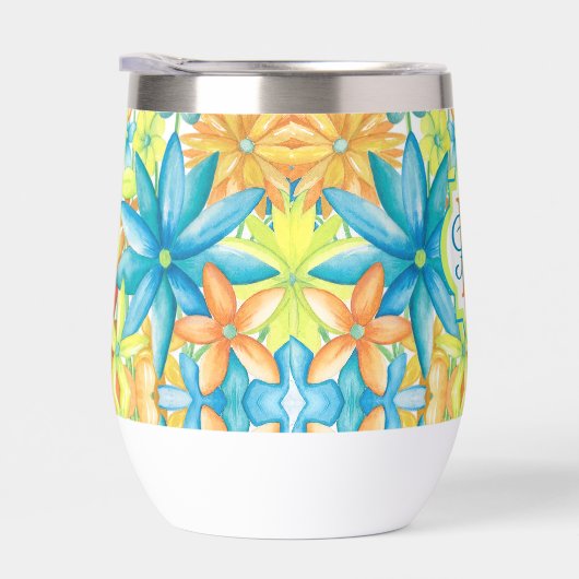 Pat Mosaic Wine Tumbler (Rechts)
