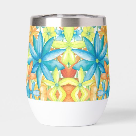 Pat Mosaic Wine Tumbler (Achterkant)