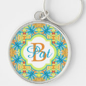 Pat Mozaïek Sleutelhanger (Voorkant)