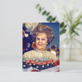 Pat Nixon, First Lady of the U.S. Briefkaart (Staand voorkant)