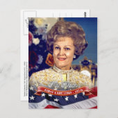 Pat Nixon, First Lady of the U.S. Briefkaart (Voorkant / Achterkant)