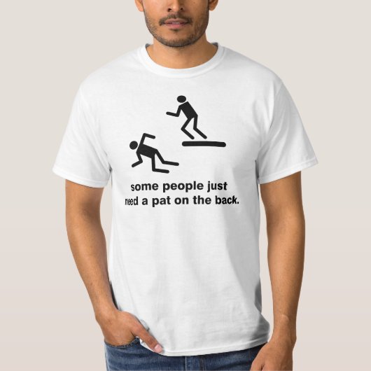 Pat op de achterkant t-shirt (Voorkant)