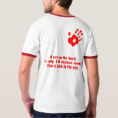 Pat op de rug t-shirt (Achterkant volledig)