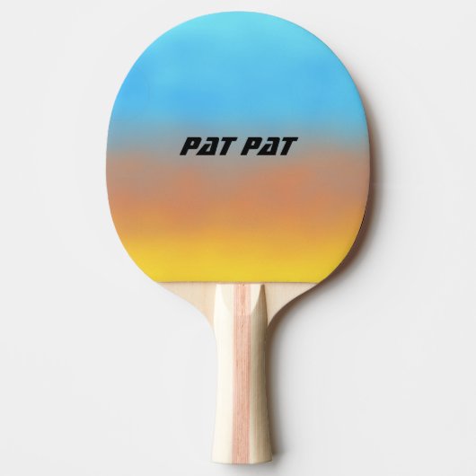 Pat Pat Paddle Tafeltennisbatje (Voorkant)