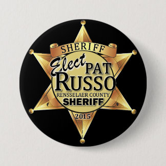 Pat Russo voor Sheriff Button