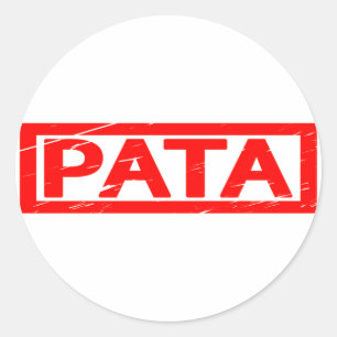 Pata Stamp Ronde Sticker