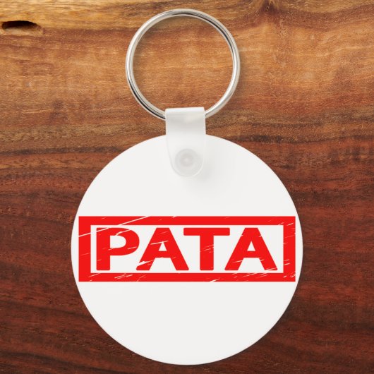Pata Stamp Sleutelhanger (Achterkant)