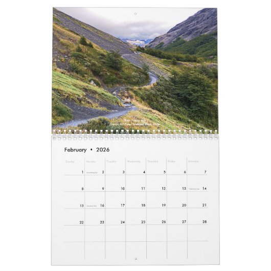 Patagonia 2021 kalender (Feb 2026)