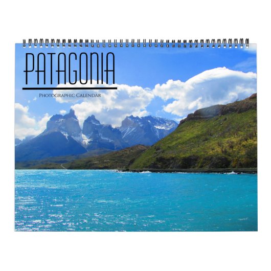 patagonia 2027 groot formaat kalender (Hoes)