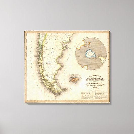 Patagonia, Argentinië Canvas Afdruk (Voorkant)