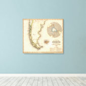 Patagonia, Argentinië Canvas Afdruk (Insitu (Houten vloer))