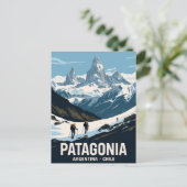Patagonia Bergavontuur Briefkaart (Staand voorkant)