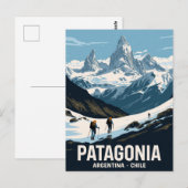 Patagonia Bergavontuur Briefkaart (Voorkant / Achterkant)